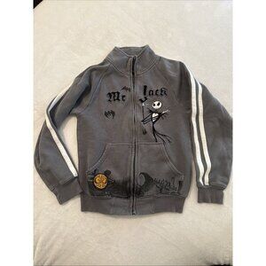 Disney Jack Skellington Nightmare Before Christmas Full Zip Pullover Jacket XS